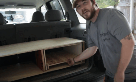 DIY Kitchen Slide-Out for Your Car Camping Setup